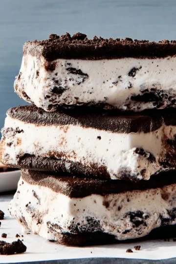 Oreo Ice Cream Bars