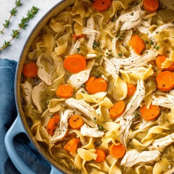Homemade Chicken Noodle Soup