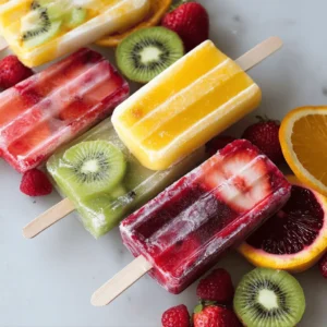 Make Your Own Homemade Fruit Popsicles