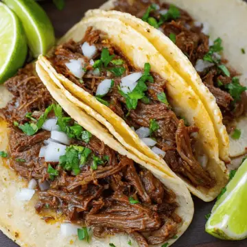 My Go-To Crock-Pot Shredded Beef Tacos