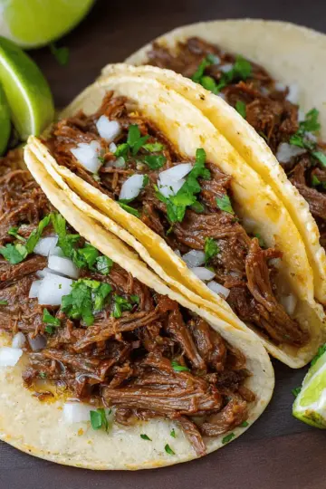 My Go-To Crock-Pot Shredded Beef Tacos