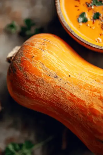 butternut squash and sweet potato