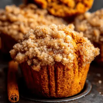 Pumpkin Streusel Muffins