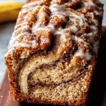 Cinnamon Swirl Banana Bread