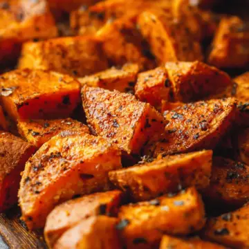 Crispy Roasted Sweet Potatoes