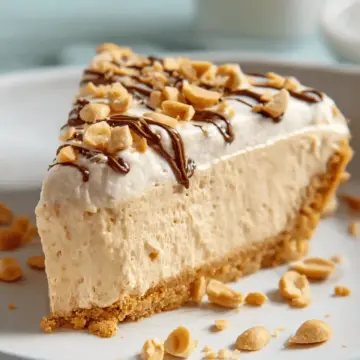 No-Bake Peanut Butter Pie