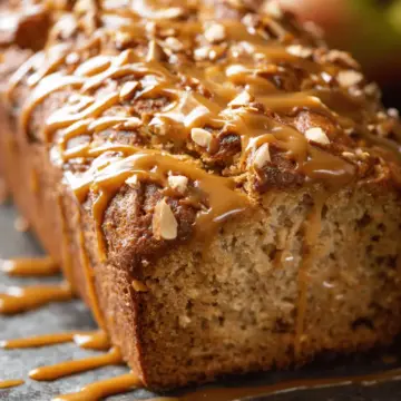 45-Minute Caramel Apple Bread