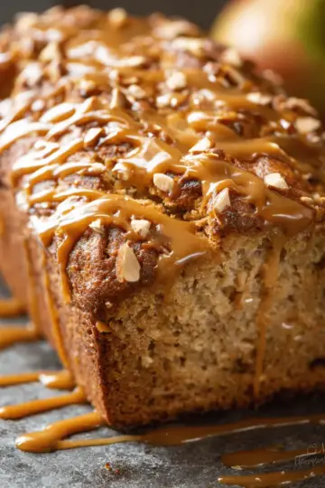 45-Minute Caramel Apple Bread