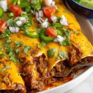 Ground Beef Enchiladas
