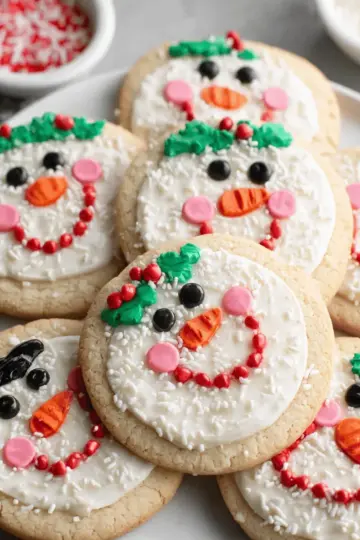 Snowman Cookies – Belle of the Kitchen