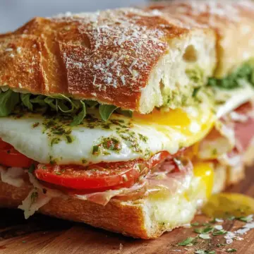 Ultimate Gourmet Ciabatta Sandwich