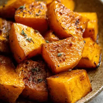 Honey Roasted Butternut Squash