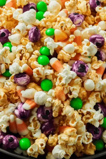 Bewitched Halloween Popcorn
