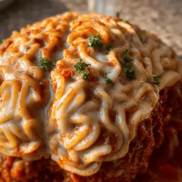 Meatball-Stuffed Pasta Brain