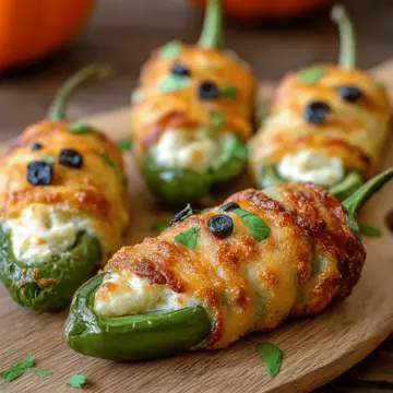 Mummy Jalapeño Poppers