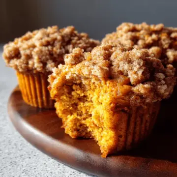 Amazing Spiced Pumpkin Streusel Muffins