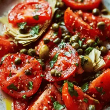 Tomato and Artichoke Salad with Capers – A Mediterranean Delight