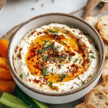 Spicy Ricotta Dip with Hot Honey