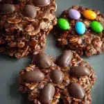 Peanut Butter Cocoa No-Bake Cookies