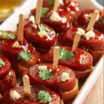 Hot Dog Bourbon Appetizers