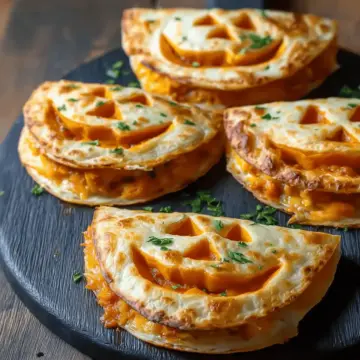 Cheesy Pumpkin Quesadillas