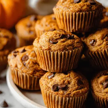 Pumpkin Chocolate Chip Muffins
