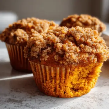 Amazing Spiced Pumpkin Streusel Muffins
