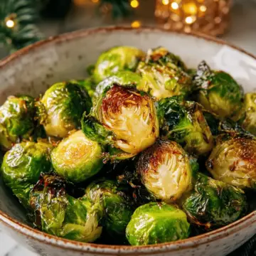 Crispy Air Fryer Brussels Sprouts