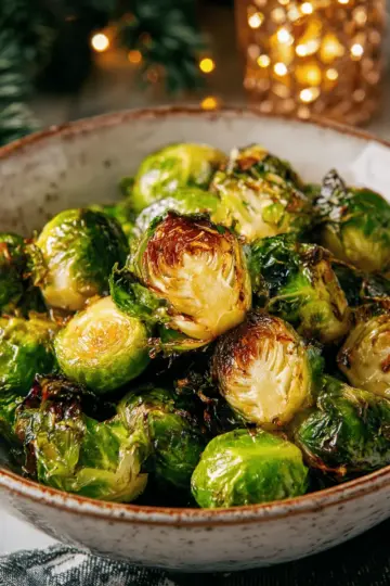 Crispy Air Fryer Brussels Sprouts