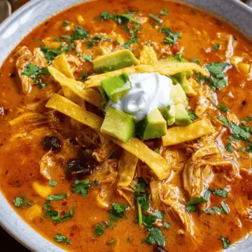 Chicken Tortilla Soup (Crock Pot)