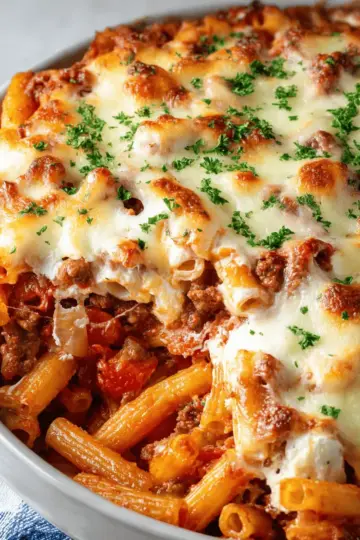 Baked Ziti with Ricotta