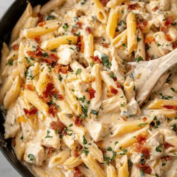 Creamy Crack Chicken Penne