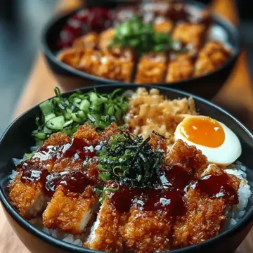 Japanese Katsu Bowls