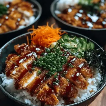 Japanese Katsu Bowls