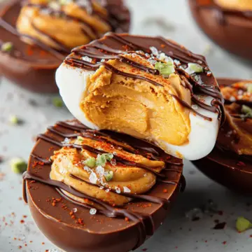 Healthy Reese’s Eggs (High Protein)