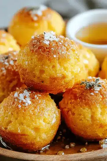 Southern-Style Honey Butter Cornbread Poppers Delight