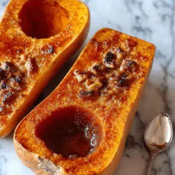 Roasted Butternut Squash with Brown Sugar