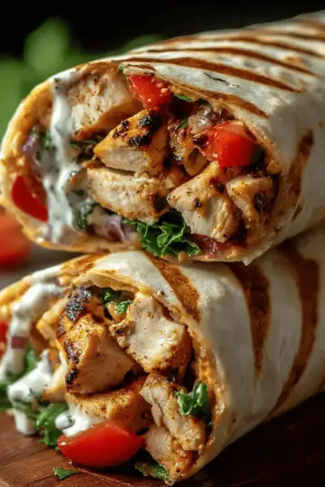 Chipotle Ranch Grilled Chicken Burrito Recipe | Smoky-Spicy-Creamy Family Favorite