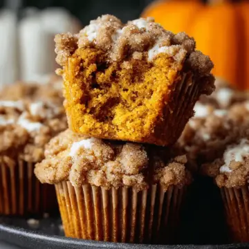 Pumpkin Streusel Muffins