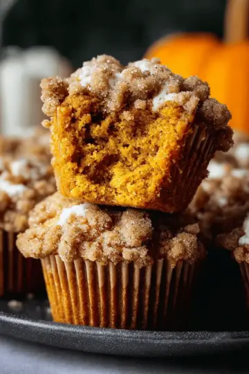 Pumpkin Streusel Muffins