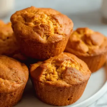 Pumpkin Cottage Cheese Muffins