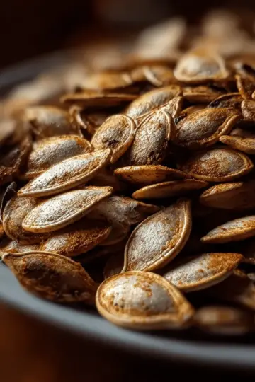 Oven Roasted Pumpkin Seeds