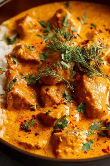 Creamy Butternut Squash Butter Chicken
