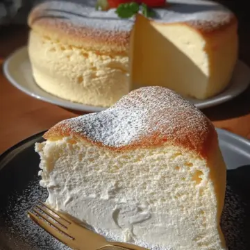 Fluffy Japanese Cheesecake
