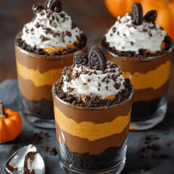 Pumpkin Patch Dirt Cups