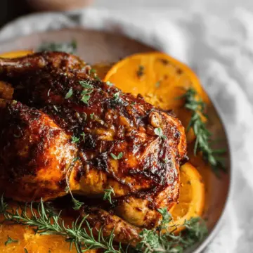 Honey Orange Roasted Chicken Recipe