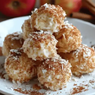 Cinnamon Apple Cottage Cheese Bites