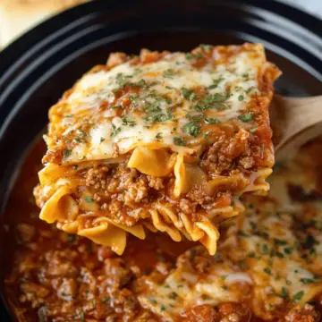 Crock pot Lasagna Soup Recipe
