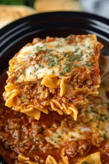 Crock pot Lasagna Soup Recipe
