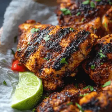 Grilled Cajun Lime Chicken